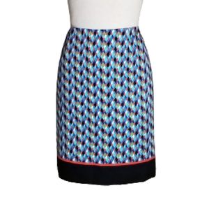 W by Worth Cotton Skirt Blue Size 6